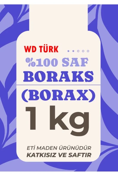 WD Türk WD Türk Boraks 1 kg %100 Saf ve Doğal ürün görseli 1