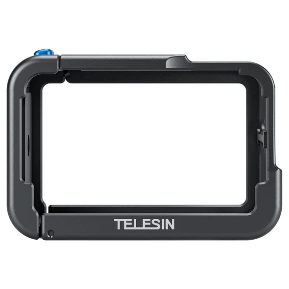 Telesin Osmo Action 3/4/5 Pro Uyumlu Metal Cage - Osmo Action 5 Pro Için Alüminyum Kafes ürün görseli 1