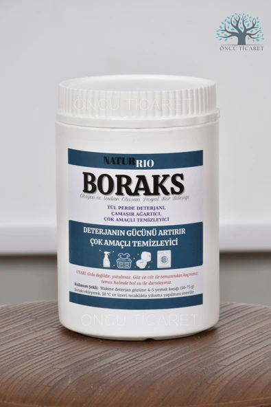NATURRIO NATURRIO Kutulu Doğal Boraks 810 gr Perde, Çamaşır ve Banyo Temizliği Temizlik | Karbonatla Uyumlu ürün görseli 1