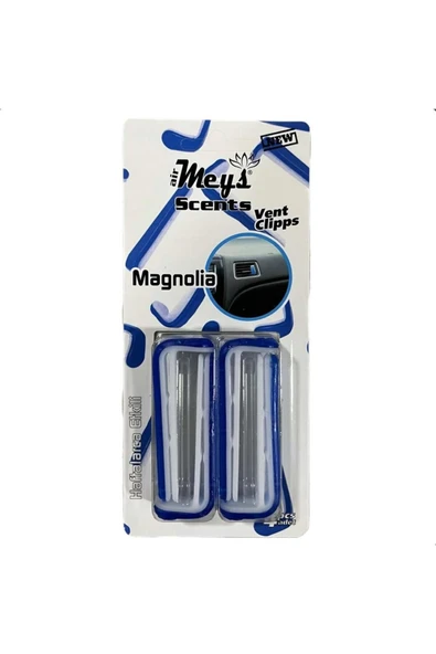 Meys Araç içi Klima Kokusu Klipsli 4'lü Magnolia (Manolya) Aromalı ürün görseli 1