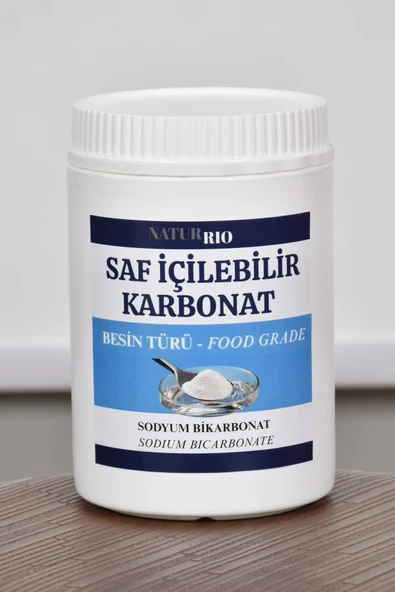 NATURRIO NATURRIO Kutulu Saf Karbonat, İçilebilir Sodyum Bikarbonat 900 gr - İngiliz Karbonatı ürün görseli 1