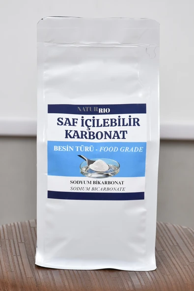 NATURRIO NATURRIO Saf Karbonat, İçilebilir Sodyum Bikarbonat 1400 gr - İngiliz Karbonatı ürün görseli 1