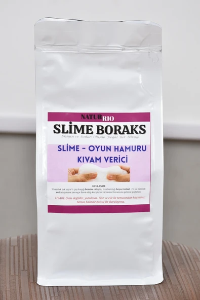 NATURRIO NATURRIO Slime ve Oyun Hamuru İçin Boraks 810 gr – Slime Yapım Malzemesi ürün görseli 1