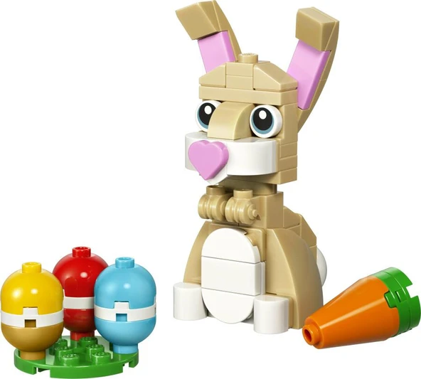 LEGO Creator 30716 Cute Easter Bunny - Resim 3