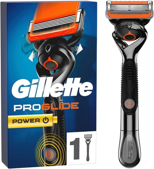 Gillette ProGlide Power erkek ıslak tıraş makinesi, tıraş makinesi + 1 tıraş bıçağı, 5 kat bıçaklı ürün görseli 1