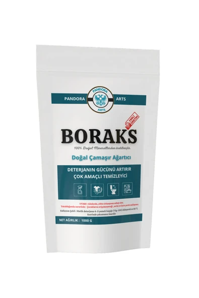 Pandora Arts Pandora Arts Boraks Doğal Ağartıcı Deterjan 1000g (1 Kg). ürün görseli 1