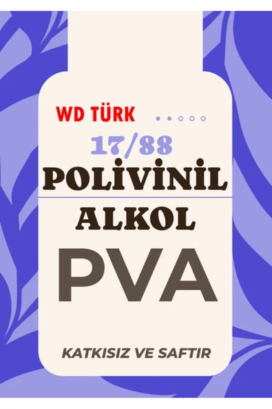 WD Türk WD Türk Polivinil Alkol PVA Toz Haldedir 500 gr ürün görseli 1