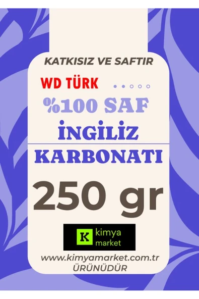 WD Türk WD Türk İngiliz Karbonatı 250 gr ürün görseli 1