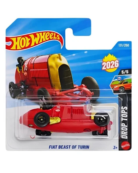 PTTAVM: Hot Wheels Fiat Beast Of Turin JJH48