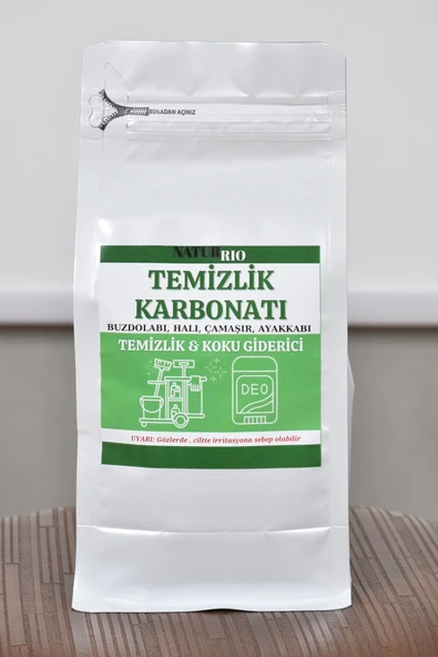 NATURRIO NATURRIO Sodyum Bikarbonat 1400 gr Doğal Temizlik Ürünü | Koku Giderici & Çok Amaçlı Temizlik ürün görseli 1