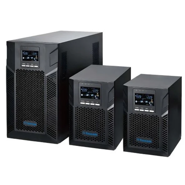 TESCOM NEOLINE 2KVA 1F/1F (4X7AH) 5/10DK LCD ONLINE UPS ürün görseli 1