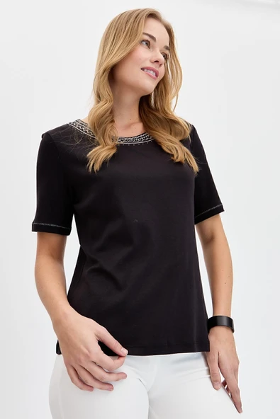 Desen Kadın T-Shirt DSN24005 - Resim 7