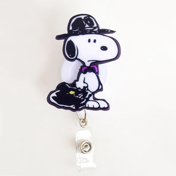 Dedektif Snoopy Temalı Yoyo Yaka Kartlığı ürün görseli 1