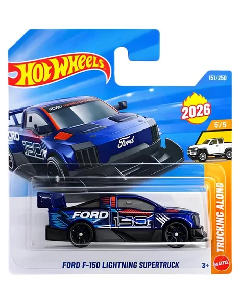 Hot Wheels Ford F 150 Lightning Supertruck JJH52 ürün görseli 1