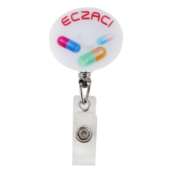 Eczacı Eczane Temalı Yoyo Yaka Kartlığı ürün görseli 1