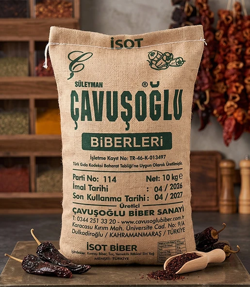 Süleyman Çavuşoğlu İsot Acılı 10 kg ürün görseli 1