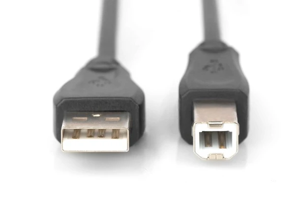Digitus Yazıcı Kablosu Siyah USB2.0 Zırhlı (1.8m) ürün görseli 1