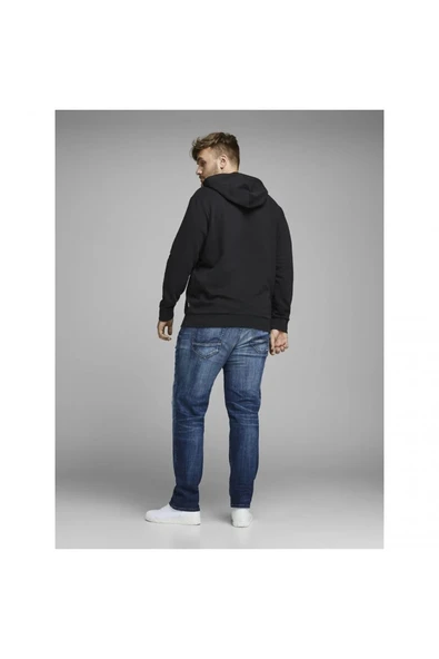 Jack&Jones Plus Erkek Sweatshirt 12163777 - Resim 3