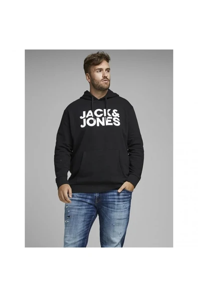 Jack&Jones Plus Erkek Sweatshirt 12163777 - Resim 6