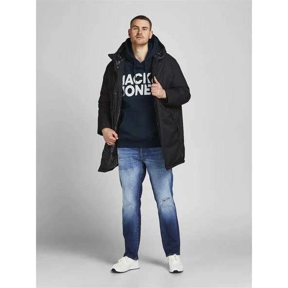 Jack&Jones Plus Erkek Sweatshirt 12163777 - Resim 8