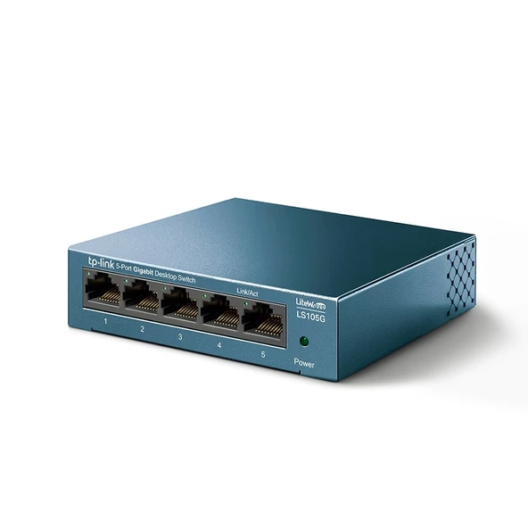 Tp-Link LS105G 5 Port Gigabit Switch - Resim 2