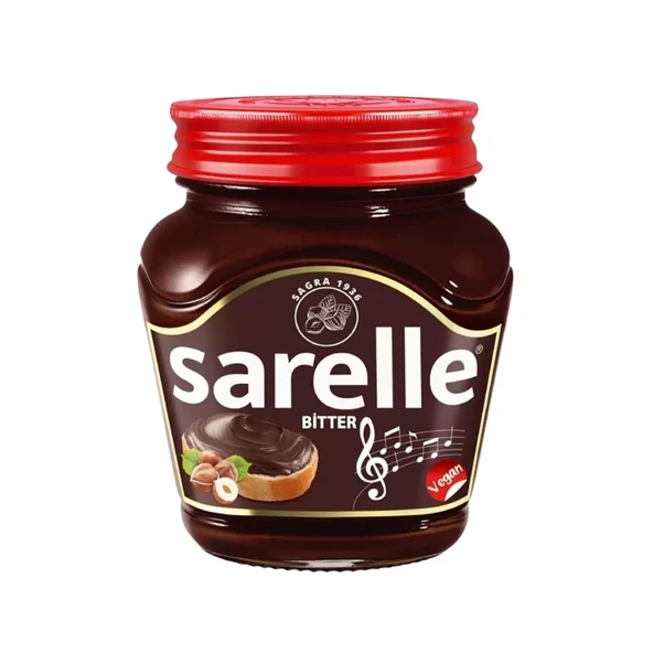 Bitter Glütensiz Vegan Fındık Ezmesi 350g Sarelle ürün görseli 1