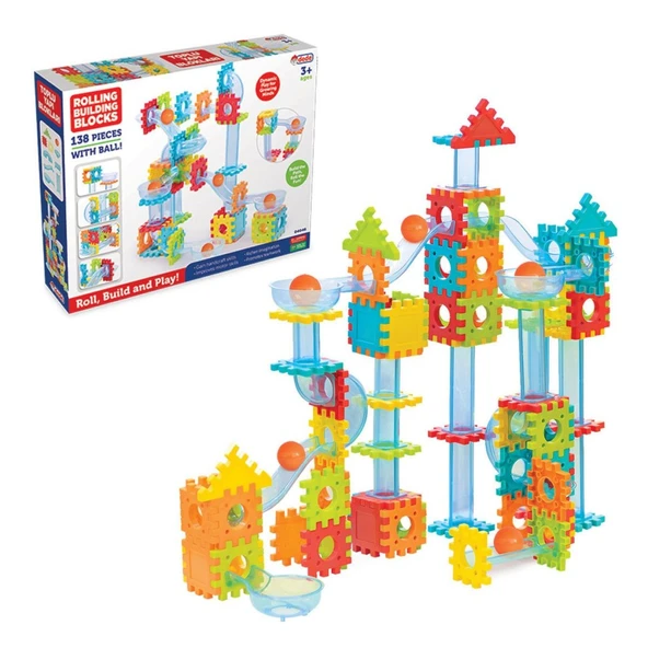 04046 Toplu Yapı Blokları 138 Parça -Fentoys ürün görseli 1