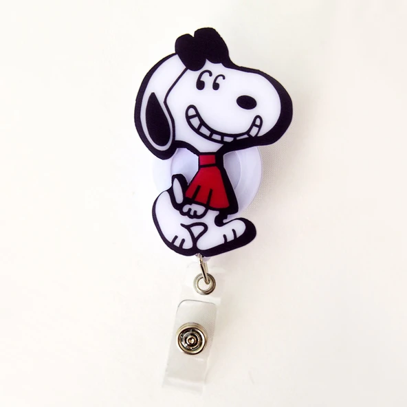 Kırmızı Kazaklı Snoopy Yoyo Yaka Kartlığı AKS-KKS-012 ürün görseli 1