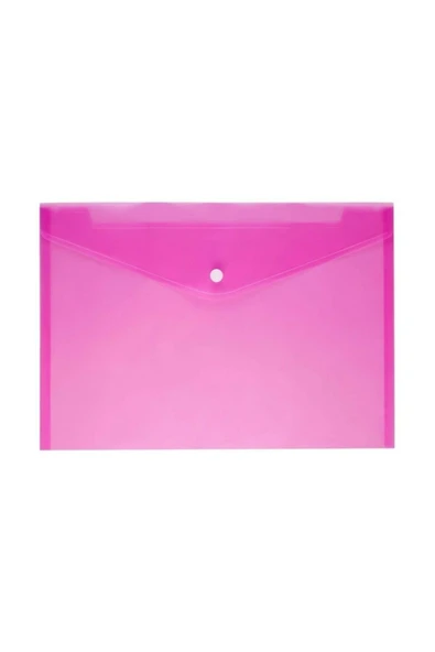 Abka Çıtçıtlı Dosya Pembe A4 12 Li (1 PAKET 12 ADET) ürün görseli 1