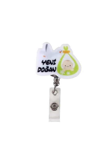 Yeni Doğan Temalı Yoyo Yaka Kartlığı AKS-YND-024 ürün görseli 1