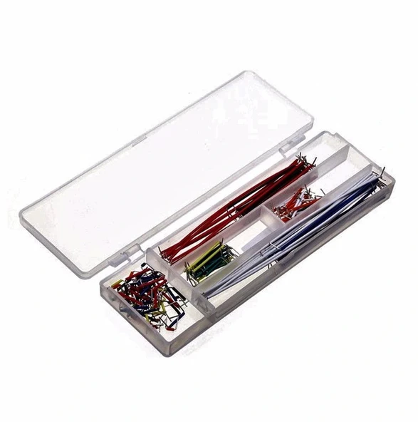 140 Parça Breadboard Jumper Kablo Seti - Kutulu ürün görseli 1