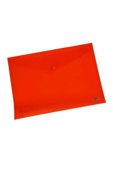 Abka A4 Çıtçıtlı Dosya Kırmızı Tekli (1 ADET) ürün görseli 1