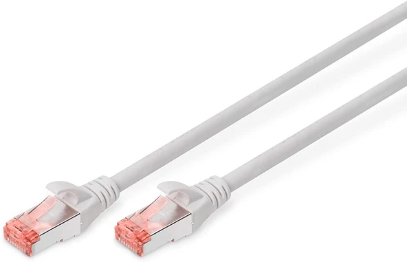 Digitus Zırhlı Patch Kablo Cat6 Gri (0,5m) ürün görseli 1
