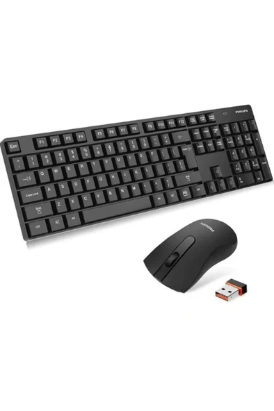 Philips C501 SPT6501B/00 Kablosuz Klavye Mouse Seti Outlet - Resim 2