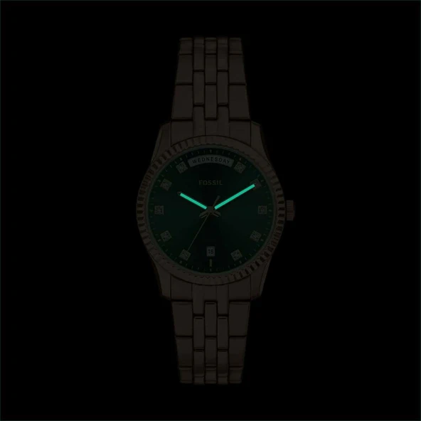 Fossil FES5460 Kadın Kol Saati - Resim 4