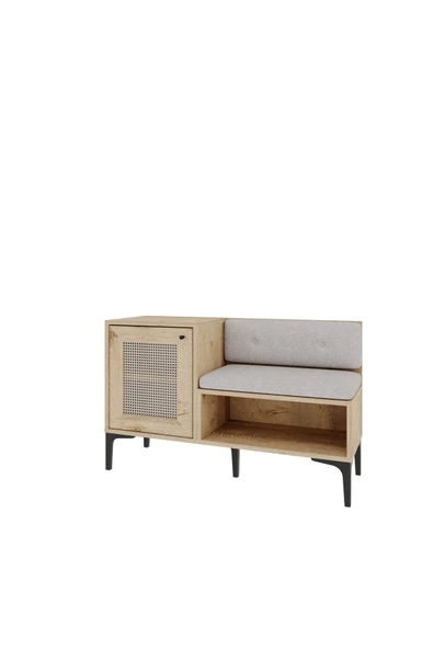 VENATTO Trio Ayakkabılık(%100MDF) MEŞE - Resim 4