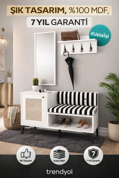 VENATTO TRİO LİFE PORTMANTO BEYAZ ürün görseli 1