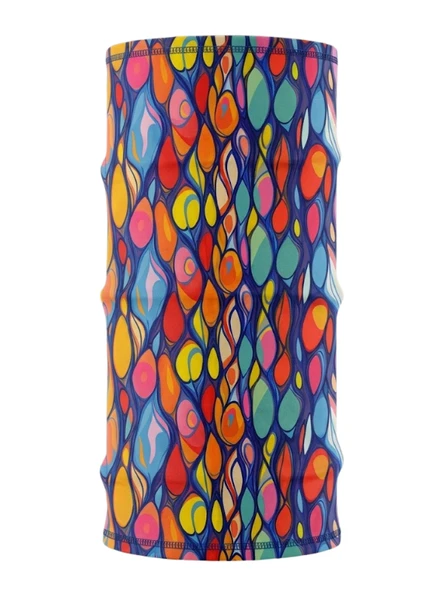Soyut Renkli Desenli Unisex Buff (Baf) – Modern Outdoor Boyunluk ürün görseli 1