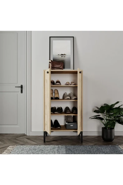 VENATTO Paris Ayakkabılık(%100mdf) MEŞE - Resim 3