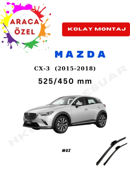 Mazda CX-3 Silecek (2015-2018) - Resim 2