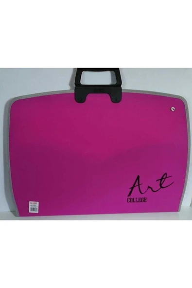 Abka Art College 35x55 Cm Açık Pembe Proje Resim Çantası ürün görseli 1