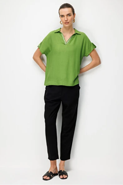 Desen Kadın Bluz 26YDSN26883 - Resim 10