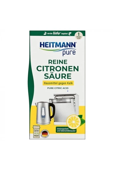 HEITMANN Pure Saf Limon Asidi Kireç Çözücü Toz 350g ürün görseli 1