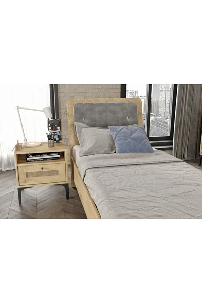 VENATTO Trio Karyola(%100mdf) MEŞE - Resim 2