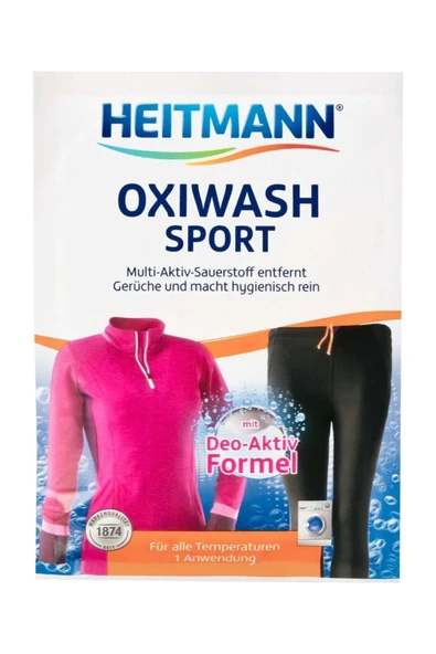 HEITMANN Spor Ve Iş Kıyafeti Deterjanı 50g. ürün görseli 1