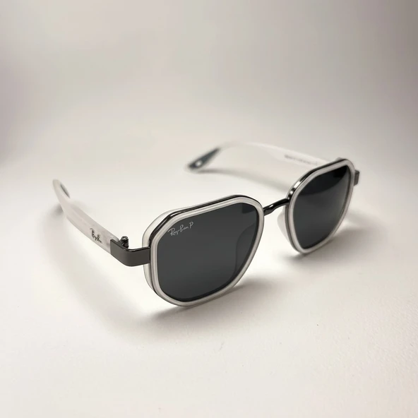 Ray Ban Geometric Polarized Scuderia Ferrari White ürün görseli 1