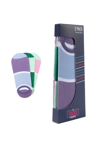 The Socks Company Kadın Çorap 3'lü Paket - Minimalist, Rahat & Şık ürün görseli 1