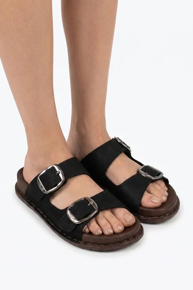 TWIGY TW EMİLY SİYAH KADIN TERLİK 36/40 ürün görseli 1