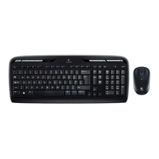 MK330 Kablosuz Klavye Mouse Siyah 920-003988