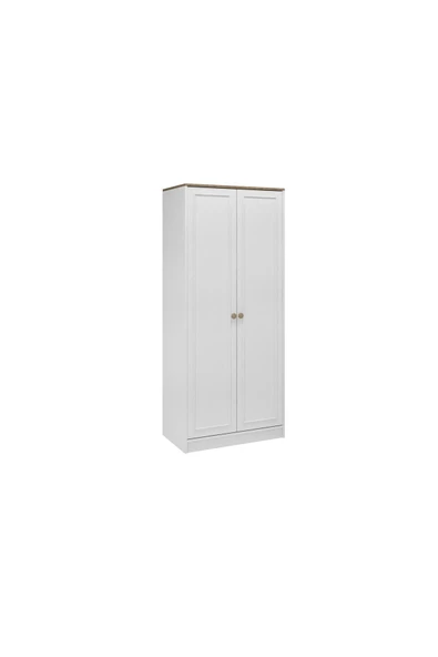 VENATTO Smart 2 Kapılı Dolap(%100MDF) BEYAZ ürün görseli 1